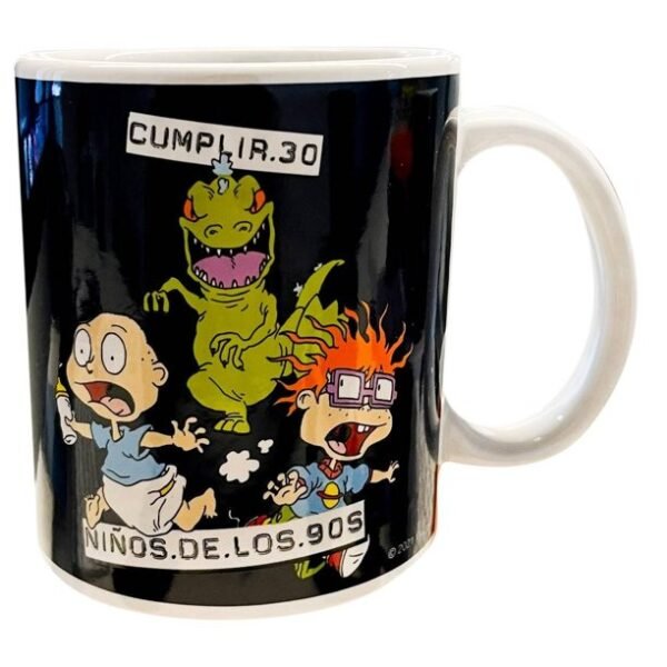 Taza de Cerámica Chica Rugrats Cumplir 30 340 ml