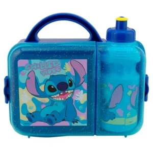 Lonchera con Botella Stitch