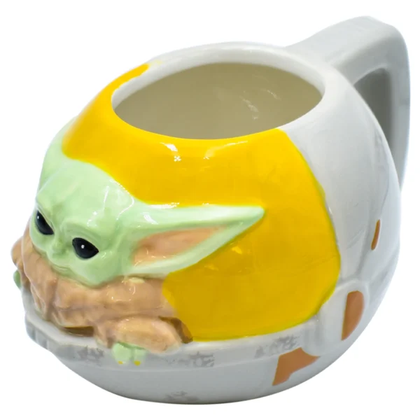 Tarro de Cerámica 3D Grogu Mandalorian 473ml