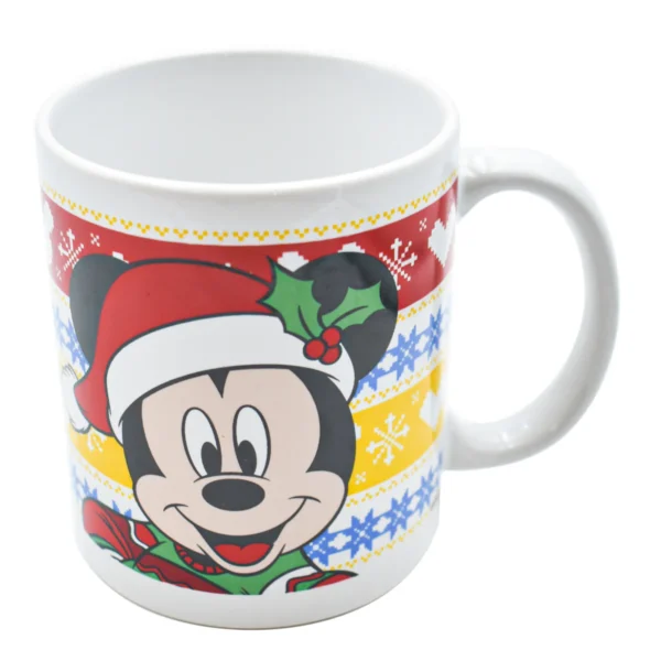 Taza Navideña Minnie Y Mickey