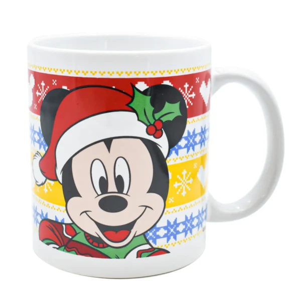 Taza Navideña Minnie Y Mickey