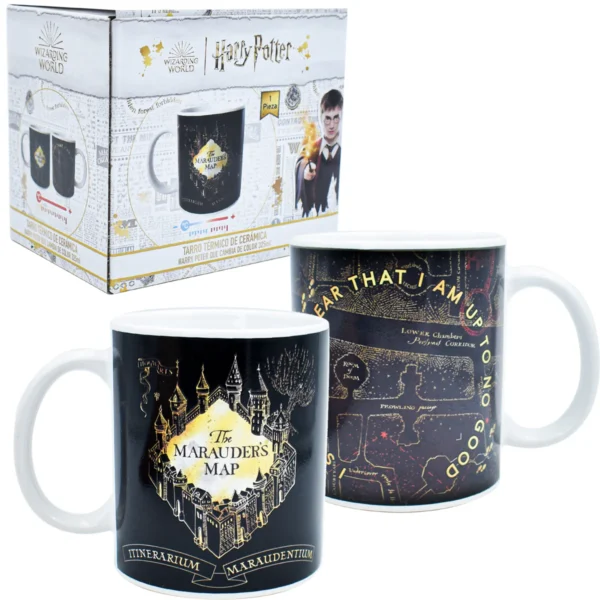 Taza de Cerámica Harry Potter Mapa del Merodeador 325ml