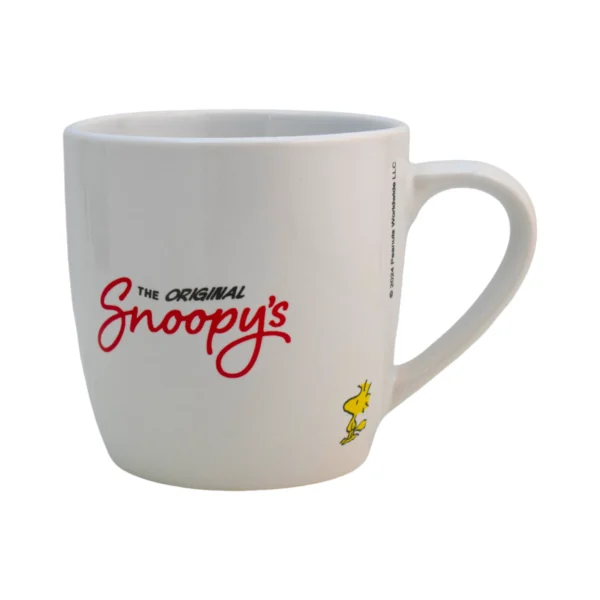 Juego Desayunador 2 Piezas Snoopy tazon 550ml y tarro 400ml ceramica
