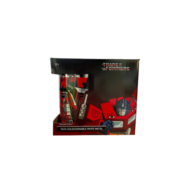 Taza Jumbo Edición Limitada Transformer Optimus Prime 576 Ml