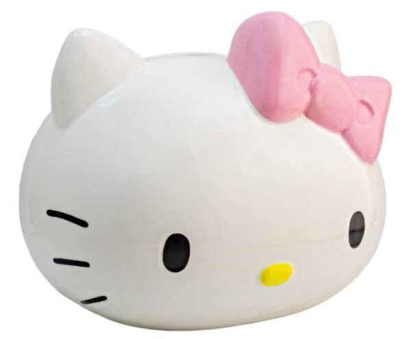 Galletero de Cerámica Decorativo 3D con Tapa Hermética Hello Kitty