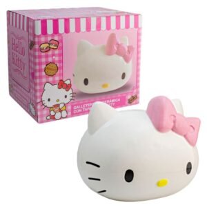 Galletero de Cerámica Decorativo 3D con Tapa Hermética Hello Kitty