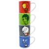 Torre de 4 Tazas Apilables Porcelana Avengers