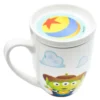 Taza De Porcelana con Tapa Pixar 385ml