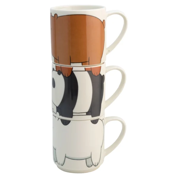 Torre de 3 Tarros Apilables Osos Escandalosos