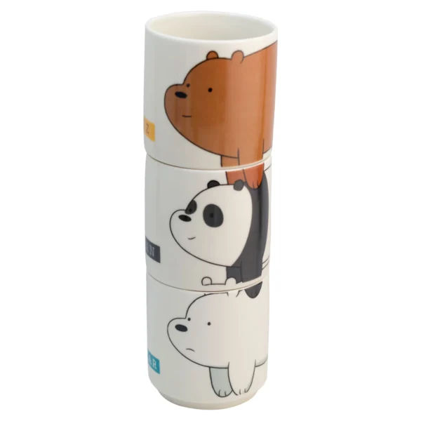 Torre de 3 Tarros Apilables Osos Escandalosos