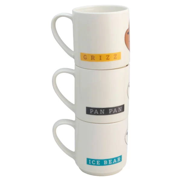 Torre de 3 Tarros Apilables Osos Escandalosos