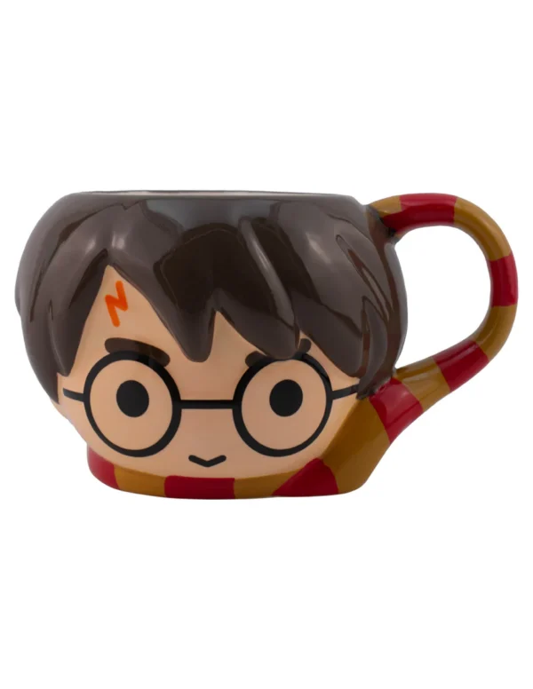 Taza Jumbo 3D Harry Potter Ceramica 591ml