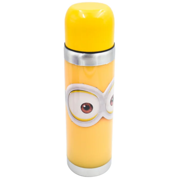 Termo Tipo Bala con Doble Pared Minions 500ml