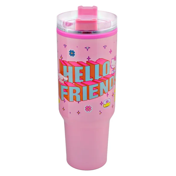 Termo Alto Doble Pared Hello Kitty 1.2L