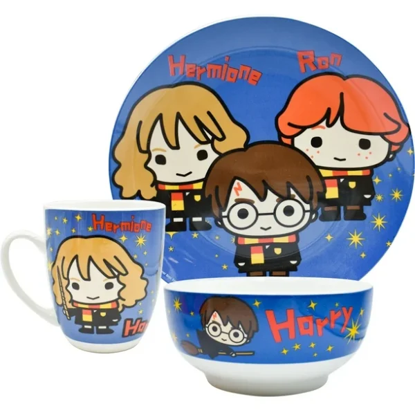 Vajilla 12 Piezas Porcela Harry Potter