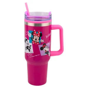 Termo Alto Doble Pared De Minnie 1.2L