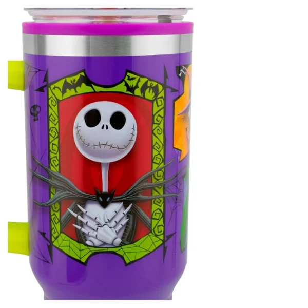 Termo Alto Doble Pared 1.2 L. Jack Skellington