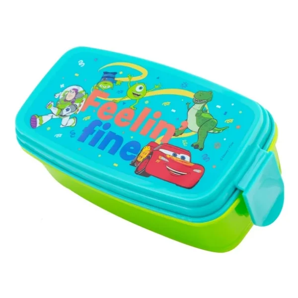 Juego de 2 Contenedores Lunch Box con Cubiertos Pixar