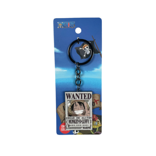 Llavero Metálico Cartel Luffy