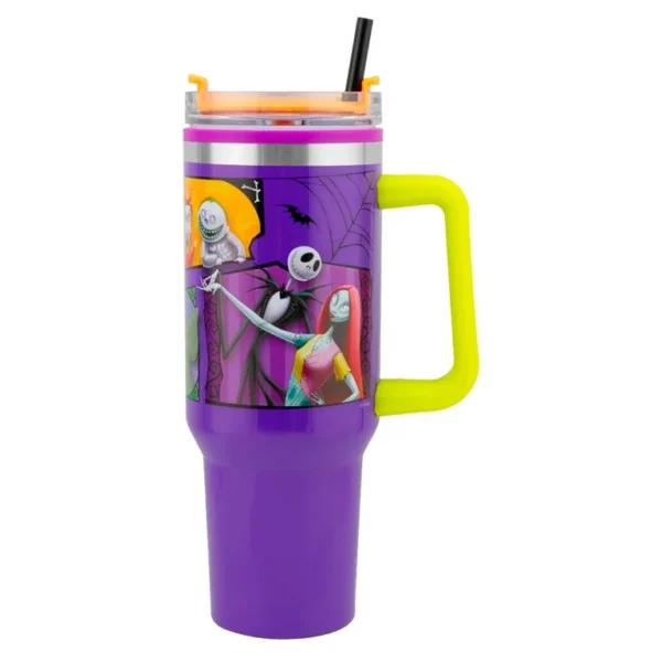 Termo Alto Doble Pared 1.2 L. Jack Skellington