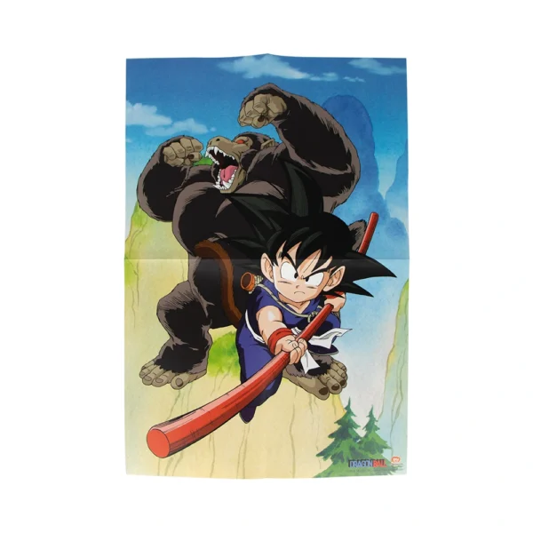 Libreta Dragon Ball Ozaru con Stickers y Poster
