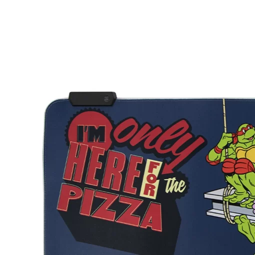 Gaming Mouse Pad Tortugas Ninja Luz Led Multicolor Cable 1.5 M