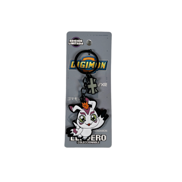 Llavero Metálico Digimon Gomamon