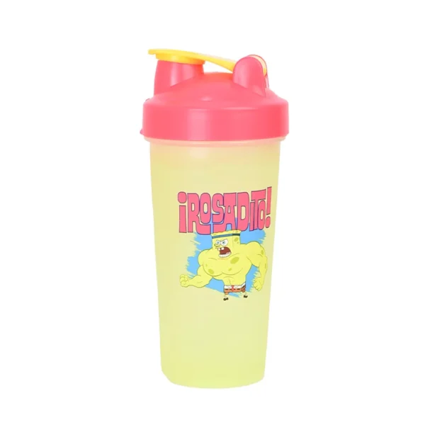 Shaker Térmico 650 ml Bob Esponja - Rosadito