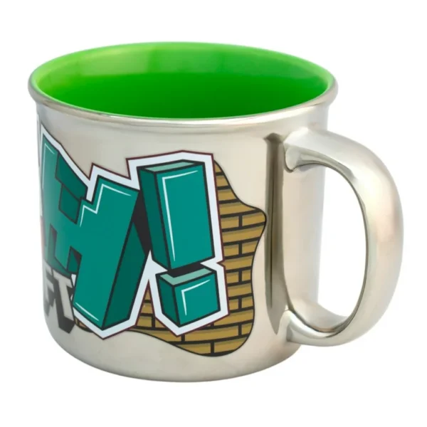 Taza de Cerámica Iridiscente Minecraft 430ml