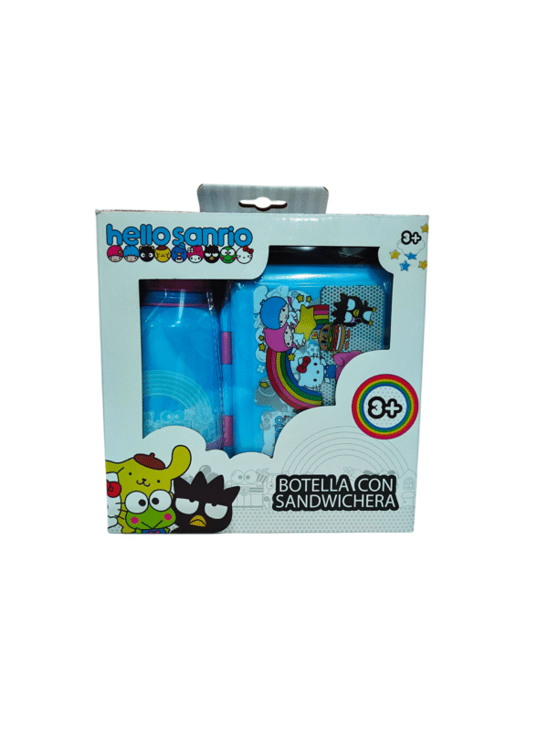 Botella con Sandwichera Hello Sanrio