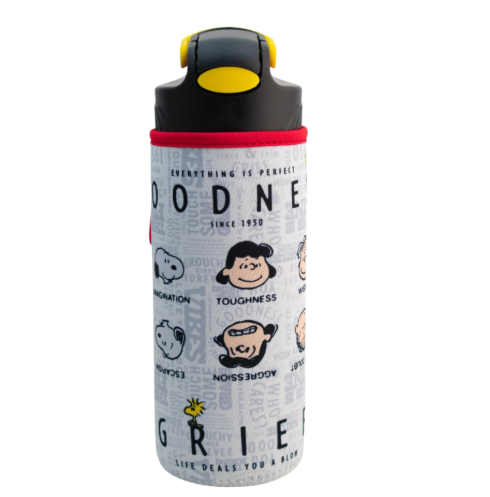 Botella Con Funda Snoopy - Peanuts 600ml