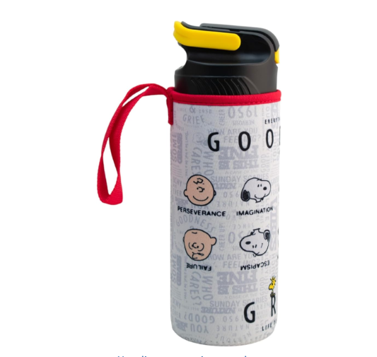 Botella Con Funda Snoopy - Peanuts 600ml