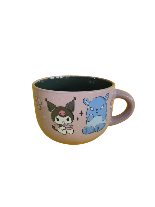 Cerealero De Cerámica Kuromi 820ml