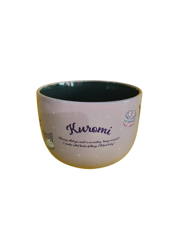 Cerealero De Cerámica Kuromi 820ml
