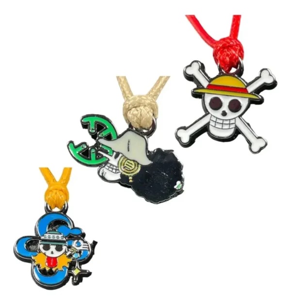 Pulseras Coleccionables Luffy Ussop Nami