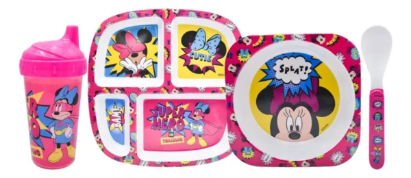 Vajilla 4 Piezas Minnie