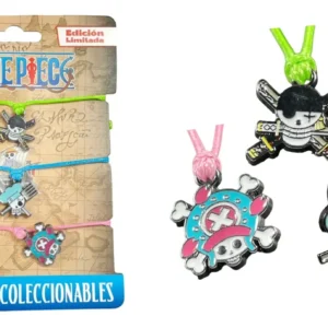 D_NQ_NP_2X_969822-MLM78188842420_082024-F Pulseras Coleccionables - One Piece Zoro Chopper Sanji