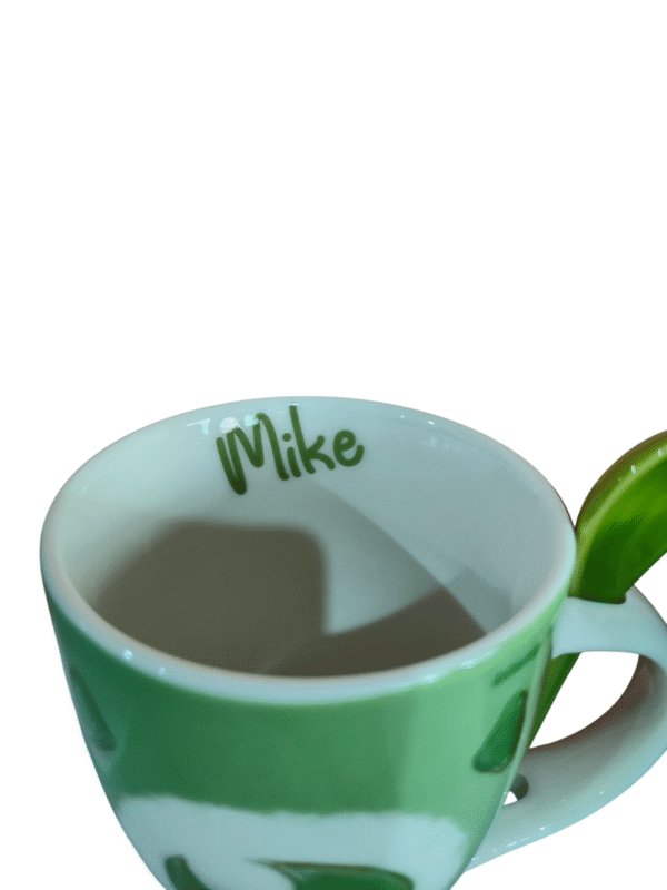 Duo Monsters Inc Tarros de Porcelana con Cuchara de Cerámica 310ml