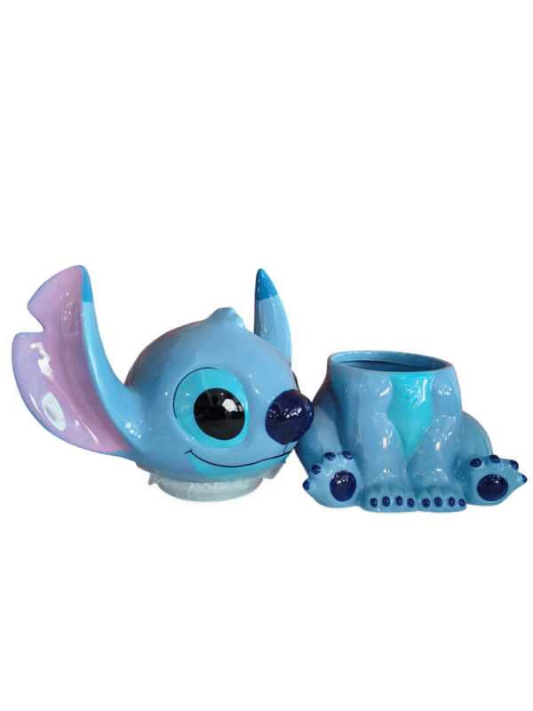 Galletero de Cerámica Decorativo 3D Stitch Cuerpo Completo