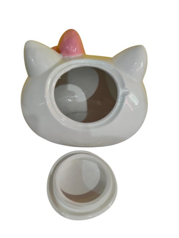 Galletero de Cerámica Decorativo 3D con Tapa Hermética Hello Kitty