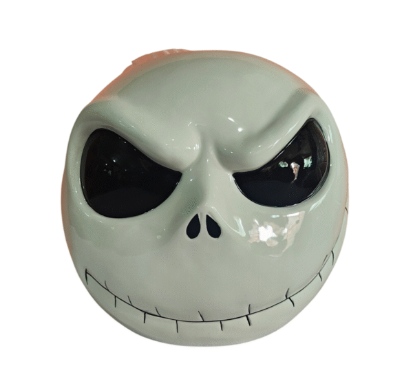 Galletero de Cerámica Decorativo 3D con Tapa Jack Skellington