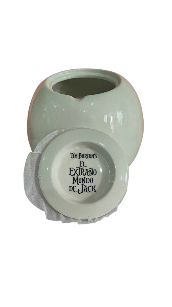 Galletero de Cerámica Decorativo 3D con Tapa Jack Skellington