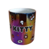 Taza Cerámica Metalizada Kitty 325ml