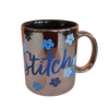 Taza Cerámica Metalizada Stitch 325ml