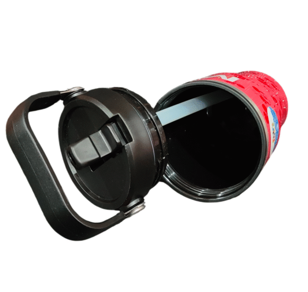 Termo Mediano Doble Pared con Popote Mickey