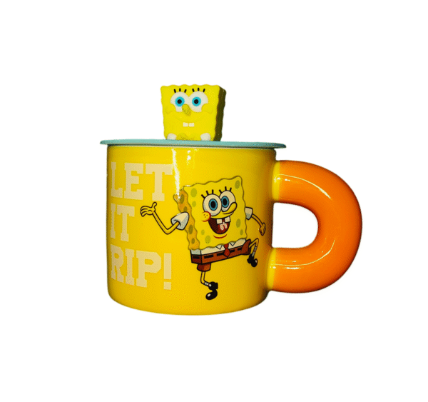 Tarro Tapa de Silicon Bob Esponja
