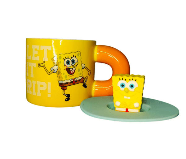 Tarro Tapa de Silicon Bob Esponja