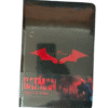 Libreta Batman  Red Logo Con Poster y Stickers