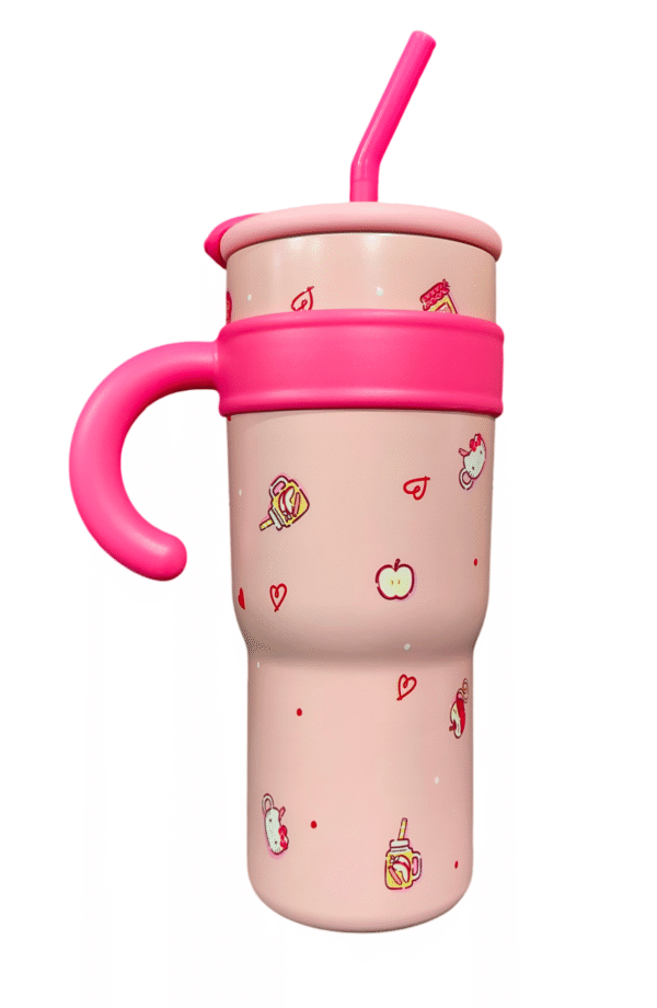 Termo Alto Metalico Kitty Sanrio