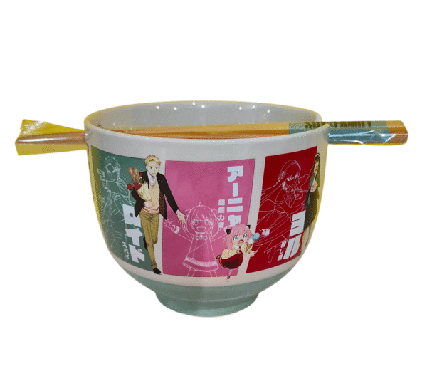Ramen Bowl Spy x Family Blanco